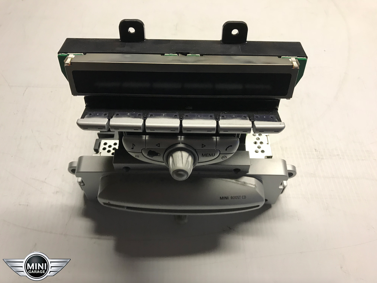 Boost Radio & CD Player - R55 R56 R57 Mini One Cooper Cooper S - 2 - PN ...