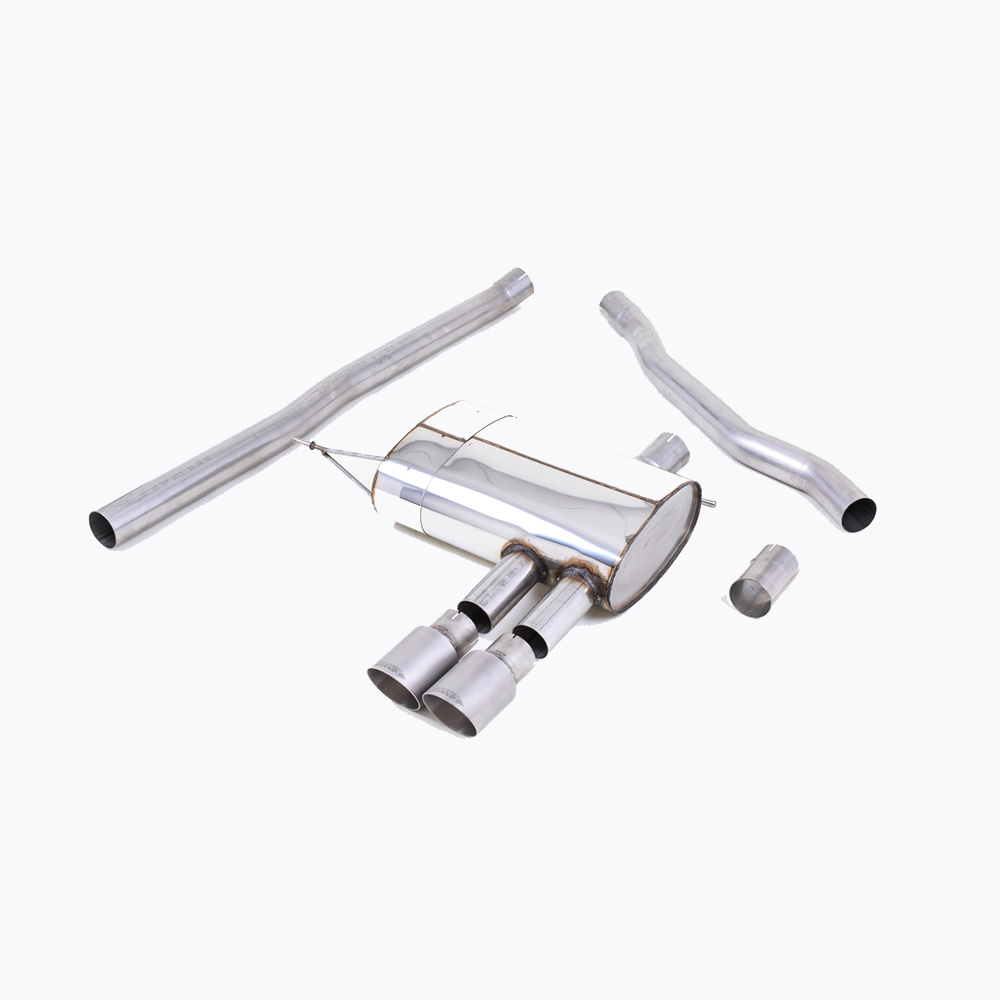 Milltek Non Resonated Cat Back Exhaust with Titanium Tips SSXM422 - F56 ...